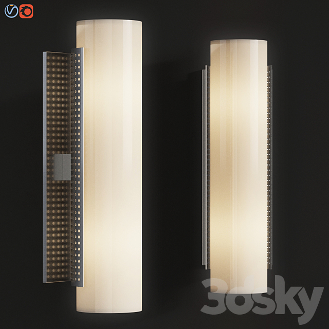 Precision Tube Sconce – kellywearstler 3ds Max - thumbnail 2