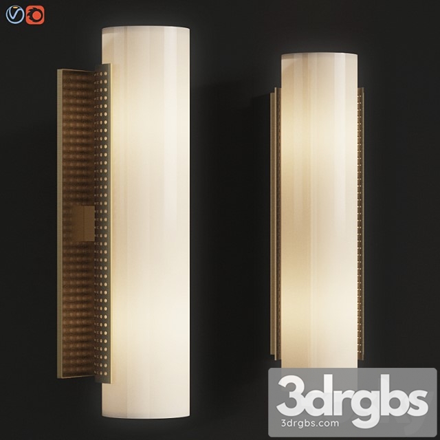 Precision Tube Sconce Kellywearstler 3dsmax Download - thumbnail 1