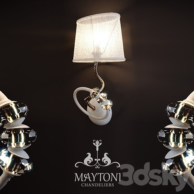 PROFI Maytoni ARM014-01-G 3DSMax File - thumbnail 1