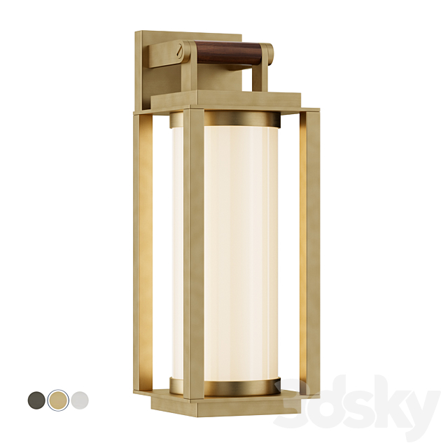 Ralph Lauren – Northport Bracketed Wall Lantern 3ds Max - thumbnail 1