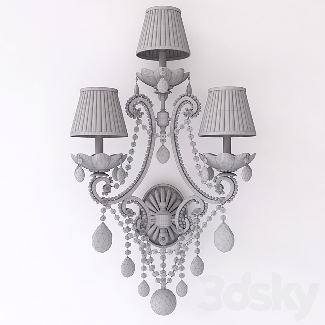 Ralph Lauren wall lamp ADRIANNA 3DSMax File - thumbnail 2