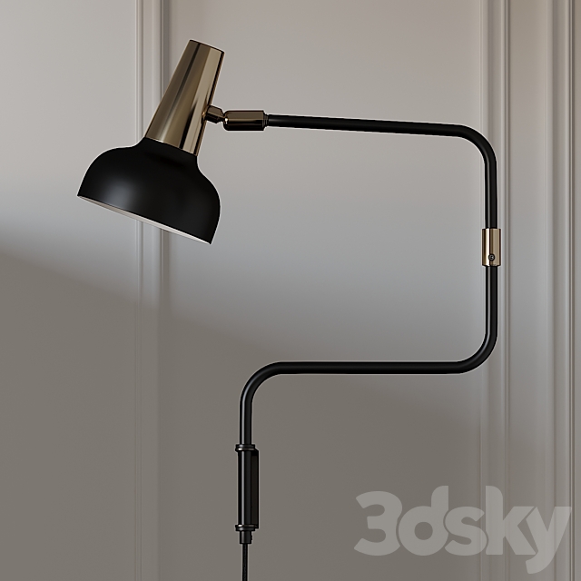 Ray Wall Sconce by BANKERYD 3DSMax File - thumbnail 2