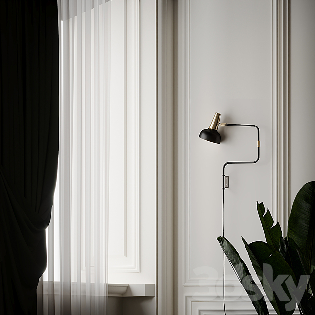 Ray Wall Sconce by BANKERYD 3DSMax File - thumbnail 4