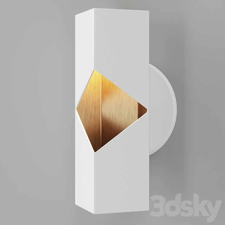 RBW Notch sconce 3DS Max Model - thumbnail 2