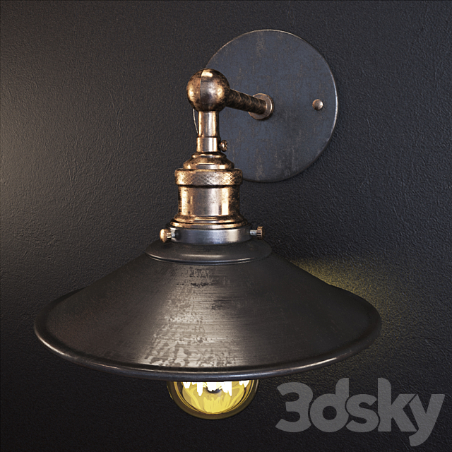 Retro Lamp 3DSMax File - thumbnail 1