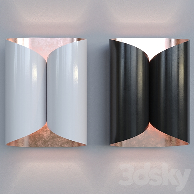 Ringlet Sconce 2 Types 3DSMax File - thumbnail 1