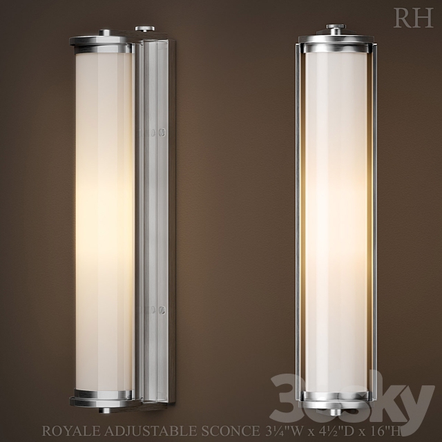 ROYALE ADJUSTABLE SCONCE 3DSMax File - thumbnail 1