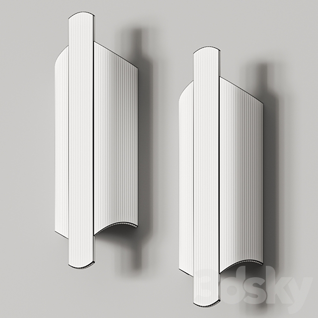 Saphir Wall Lamps 3DSMax File - thumbnail 2