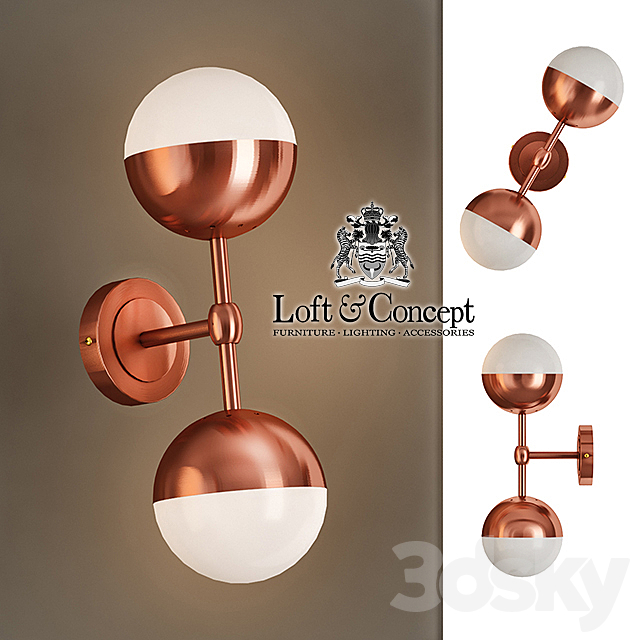 Scepter Copper Light Bra Duos 3ds Max - thumbnail 1