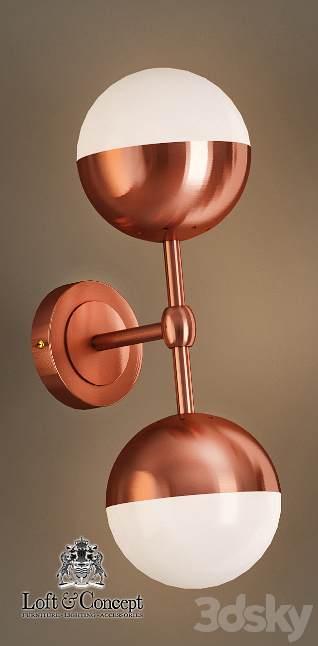 Scepter Copper Light Bra Duos 3ds Max - thumbnail 2