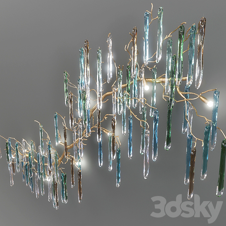 sconce 3DS Max - thumbnail 2