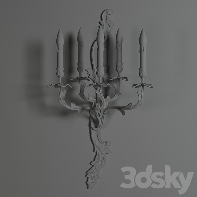 sconce 3DSMax File - thumbnail 4