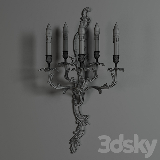 sconce 3DSMax File - thumbnail 5