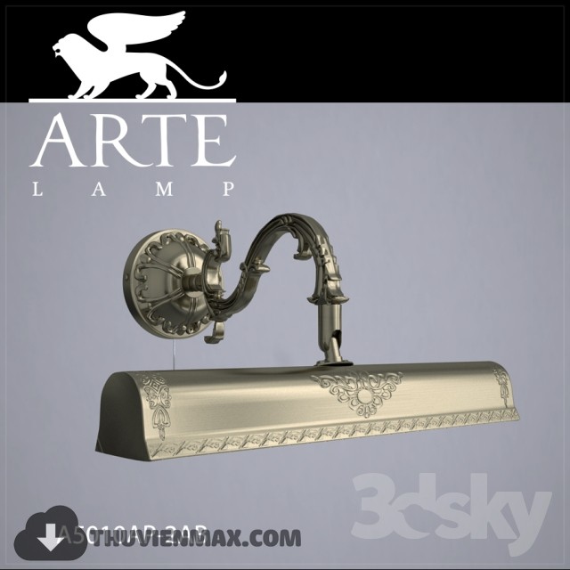 Sconce Arte Lamp A5010AP-2AB 3DS Max - thumbnail 3