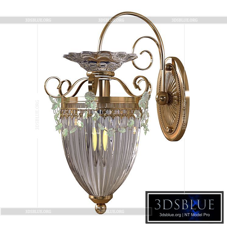 Sconce Arte Lamp Schelenberg A4410AP-1SR 3DS Max - thumbnail 3