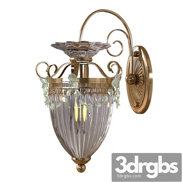 Sconce Arte Lamp Schelenberg A4410ap 1sr 3dsmax Download - thumbnail 1