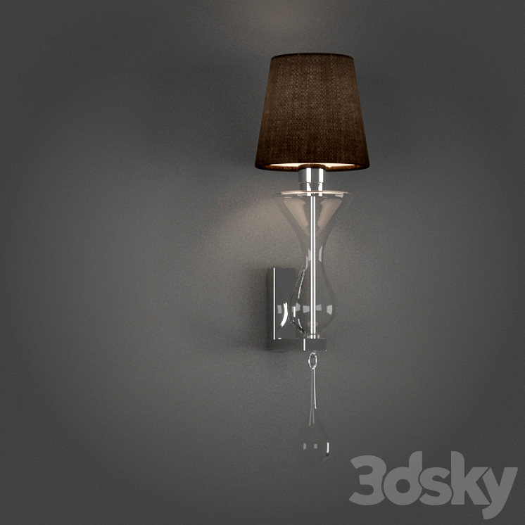 Sconce AVMazzega BRANDY 902001 3DS Max - thumbnail 1