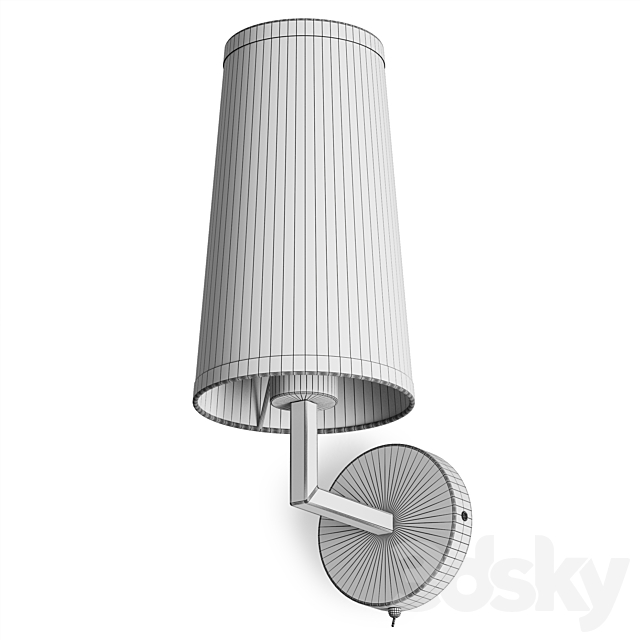 Sconce Dantone Home Queens 2 3DS Max Model - thumbnail 6