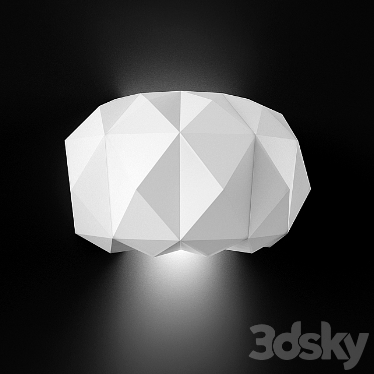 Sconce Deluxe 35 P 3DS Max - thumbnail 2