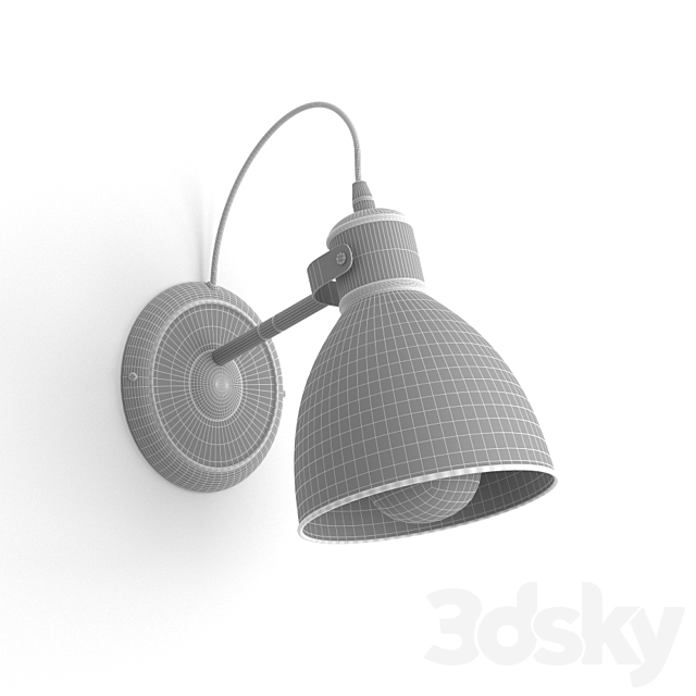 Sconce Eglo Priddy Priddy-P 3DS Max Model - thumbnail 3