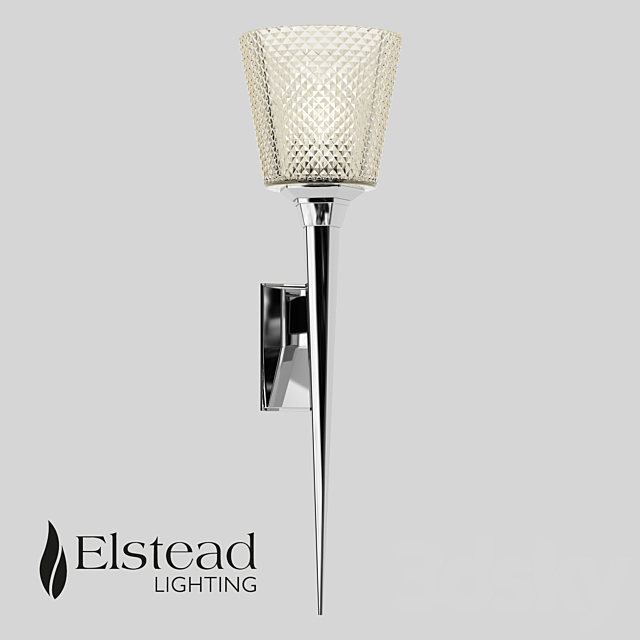 Sconce Elstead Bath Verity pc 3DSMax File - thumbnail 1