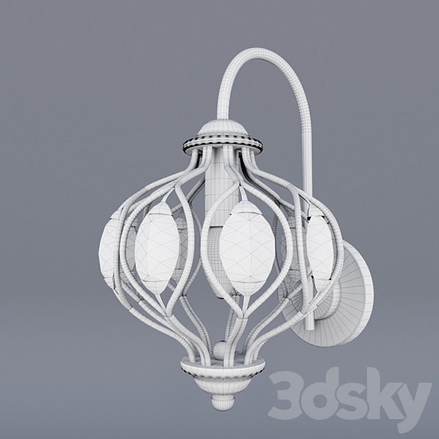 Sconce Fes 1382-1W 3DSMax File - thumbnail 2