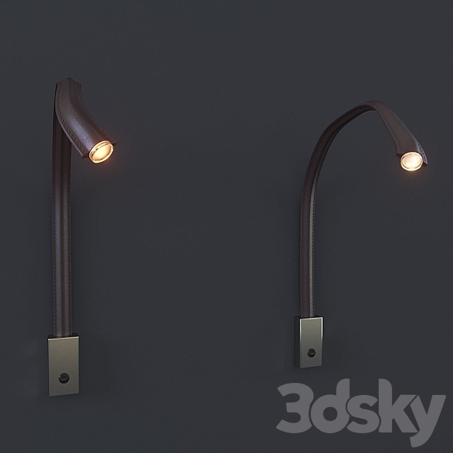 Sconce for reading – Flexiled by Contardi 3ds Max - thumbnail 3