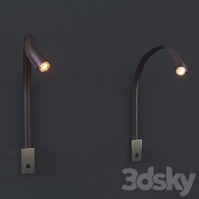 Sconce for reading – Flexiled by Contardi 3DSMax File - thumbnail 3
