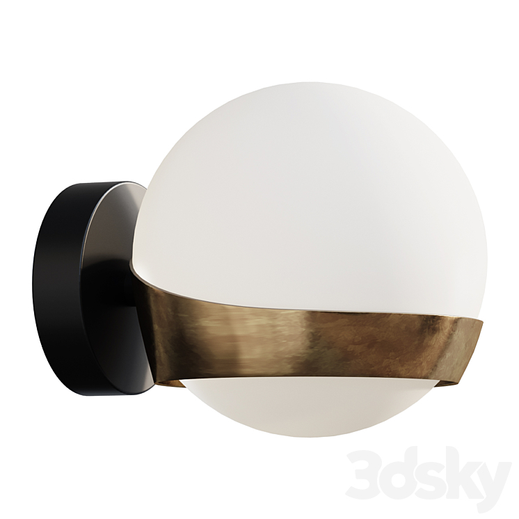 Sconce FR5009 #80361530 wall light 3DS Max Model - thumbnail 3