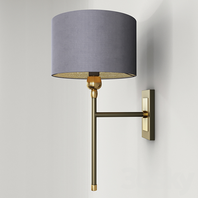 Sconce heathfield. CASABLANCA WALL LIGHT 3DSMax File - thumbnail 1