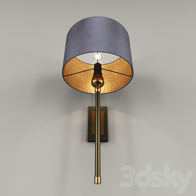 Sconce heathfield. CASABLANCA WALL LIGHT 3DSMax File - thumbnail 3