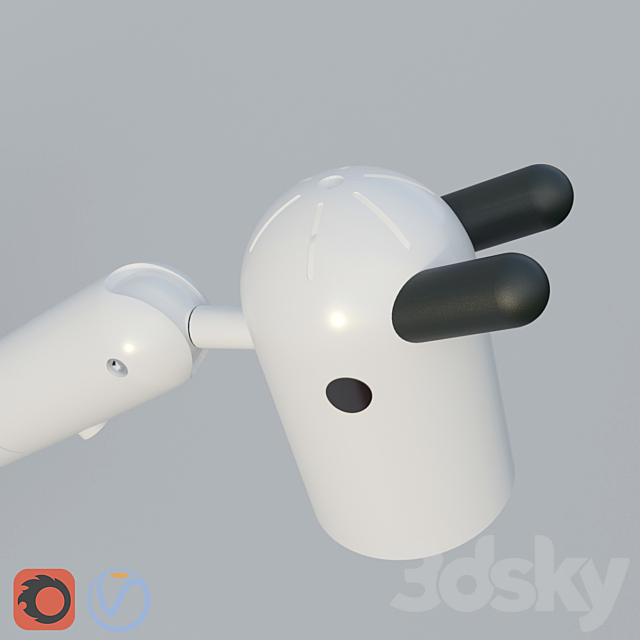 Sconce Ikea Krux 3DS Max Model - thumbnail 2