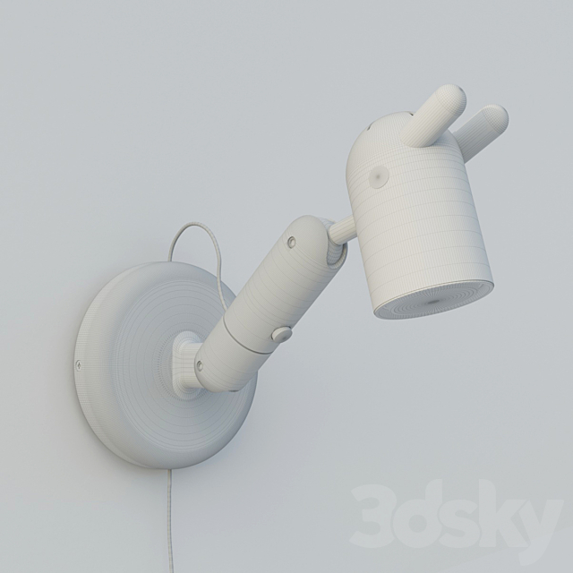 Sconce Ikea Krux 3DS Max Model - thumbnail 3