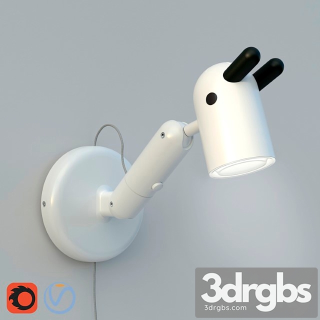 Sconce ikea krux 3dsmax Download - thumbnail 1