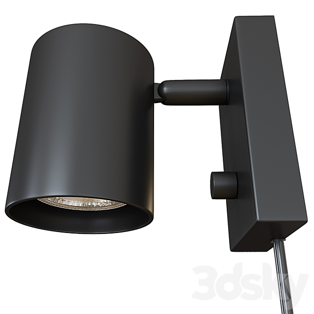 Sconce IKEA NYMÅNE 3ds Max - thumbnail 2