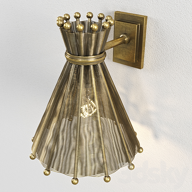 Sconce Kon Tiki Eichholtz 3ds Max - thumbnail 1