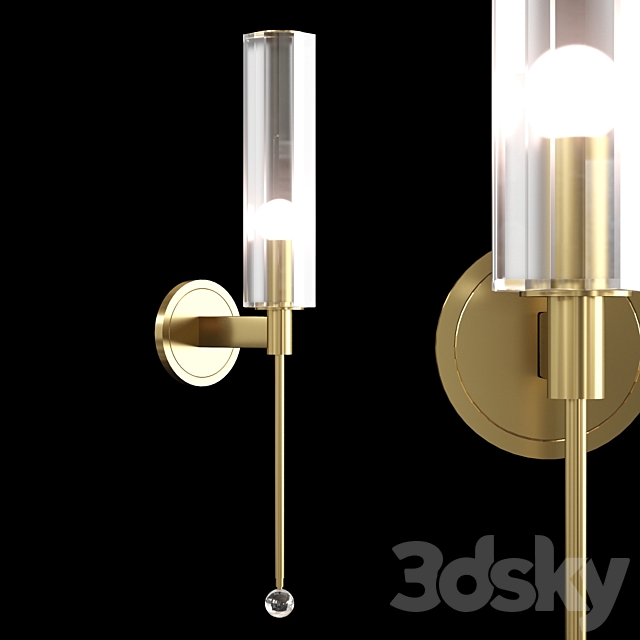 Sconce Lamy 1 G 3ds Max - thumbnail 1