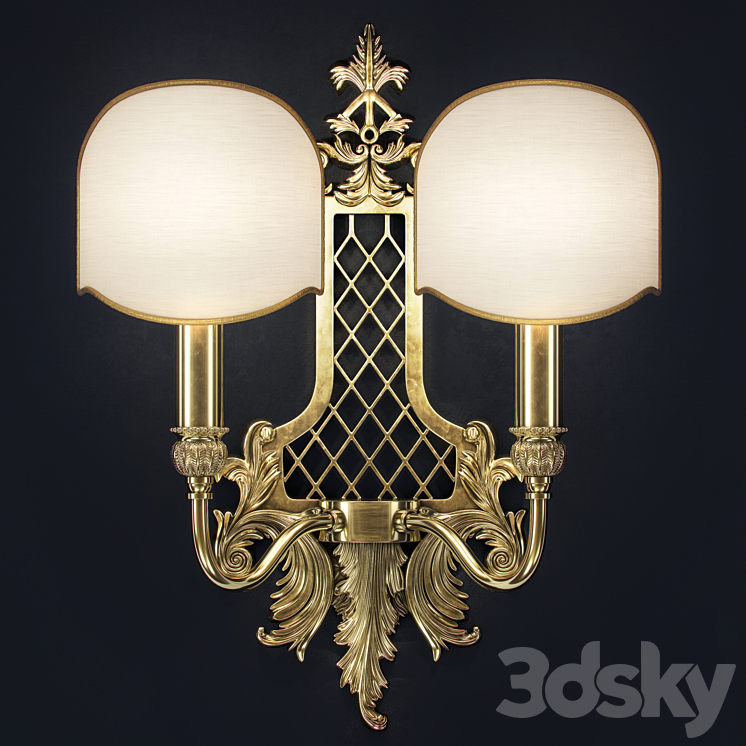 Sconce Masiero MASIERO LUXURY VE 1063 A2 3DS Max - thumbnail 1