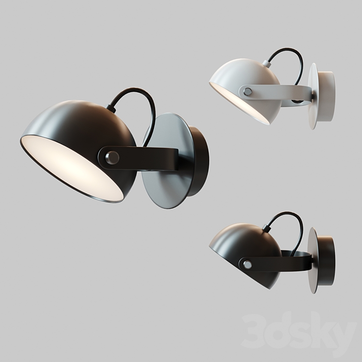 Sconce Maytoni Hygge 3DS Max - thumbnail 1