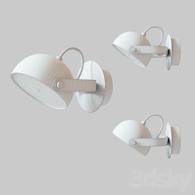 Sconce Maytoni Hygge 3DS Max - thumbnail 2