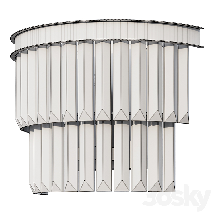 Sconce MAYTONI MOD085WL 2 sqm 16.5 cm #80407494 wall light 3DS Max Model - thumbnail 2