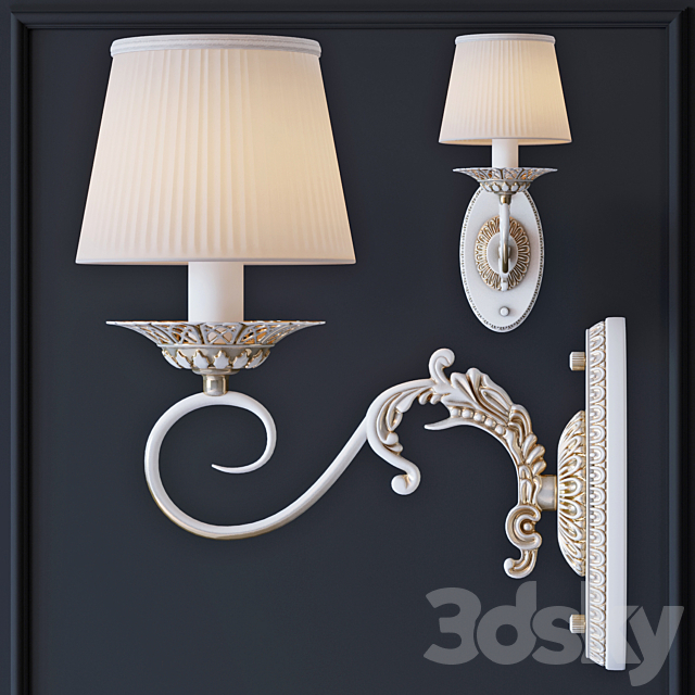 Sconce MW-Light Ariadna 450024001 3ds Max - thumbnail 2