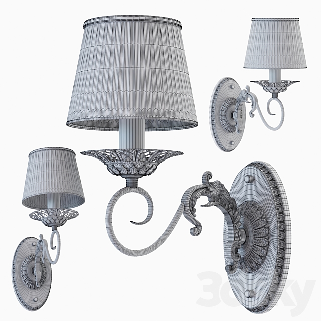 Sconce MW-Light Ariadna 450024001 3ds Max - thumbnail 3