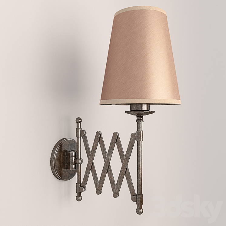 SCONCE ORSAY X Mis en Demeure 3DS Max - thumbnail 2