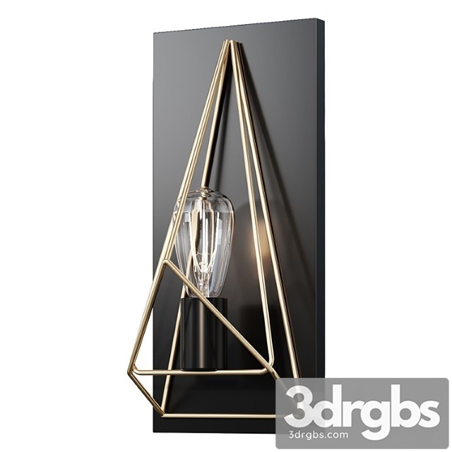 Sconce Prismatics Sincere Tsage Szonce Wall Lamp 3dsmax Download - thumbnail 1