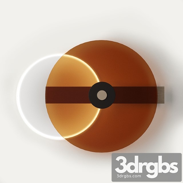 Sconce space disk wall lamp - thumbnail 1