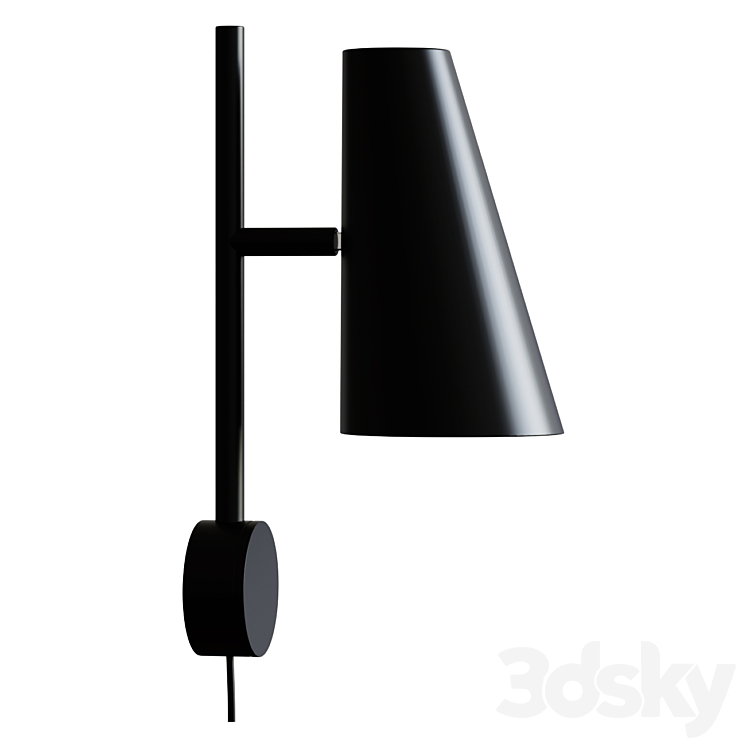 Sconce WOUD CONO WANDLAMP wall light 3DS Max Model - thumbnail 1