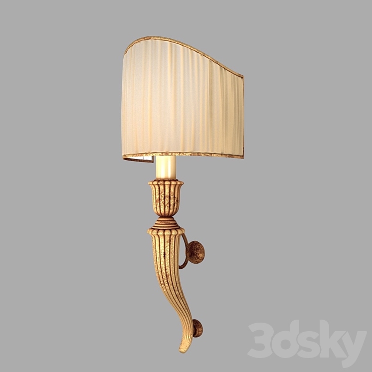 sconces Art. 555 ROBERTO GIOVANNINI 3DS Max - thumbnail 2