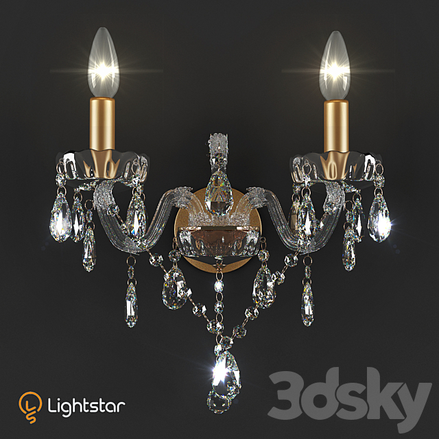 Sconces LIGHTSTAR 775.623 3DSMax File - thumbnail 1