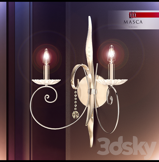 sconces Masca _ Gotica 3DSMax File - thumbnail 1